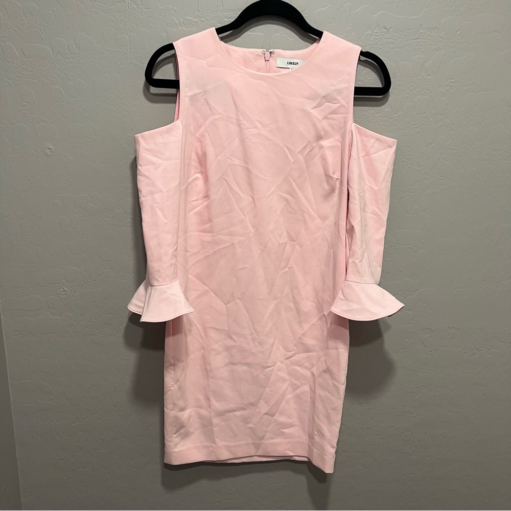 REVOLVE LIKELY SIZE 10 PINK DRESS